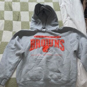 Cleveland Browns Gray Hoodie